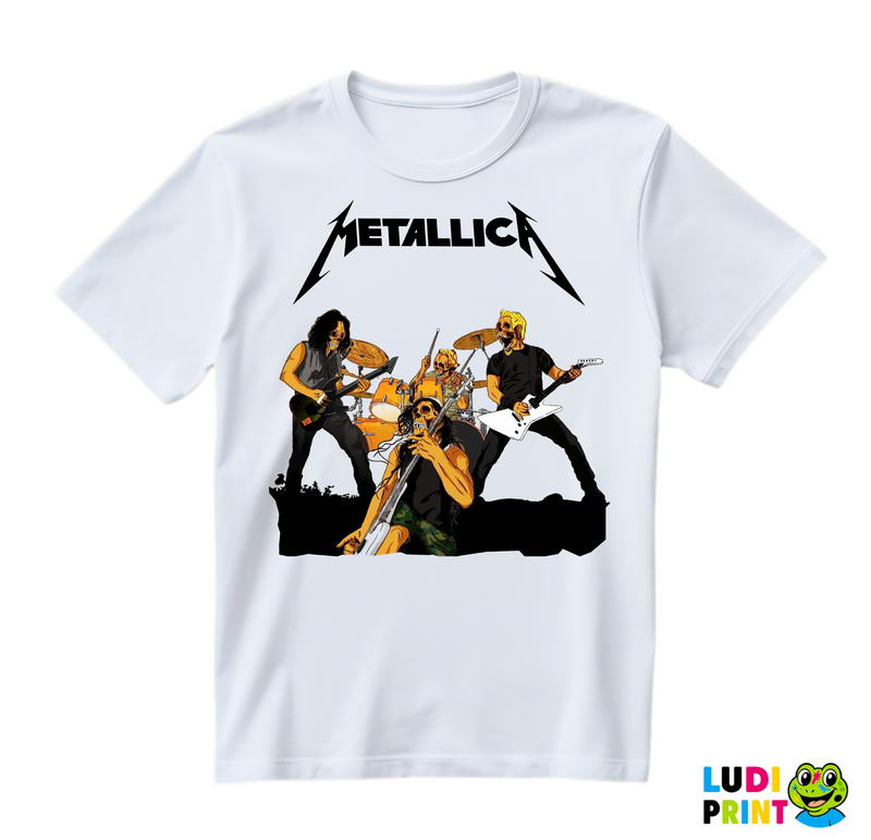 Metallica - Drawing - Muzika - Majica