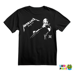 Metallica - James Playing - Muzika - Majica