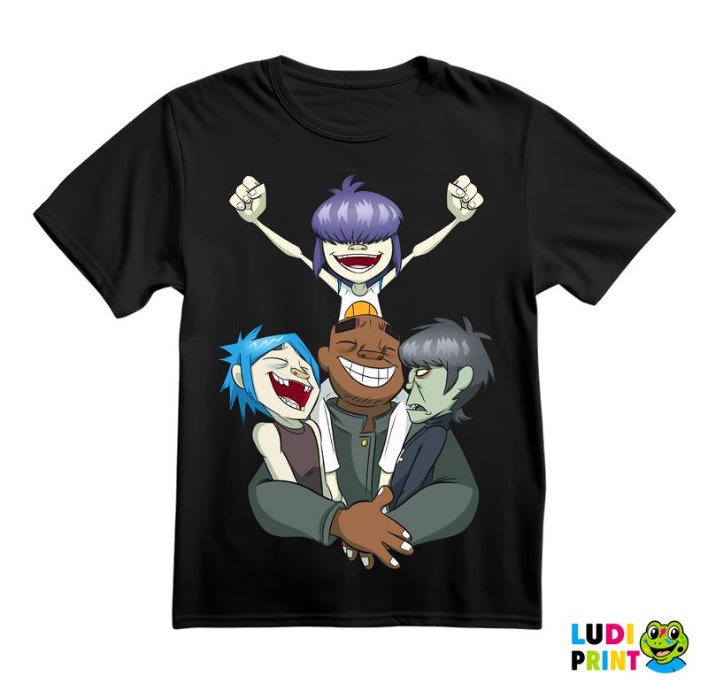 Gorillaz - Members - Muzika - Majica