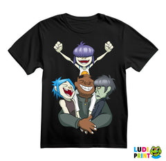 Gorillaz - Members - Muzika - Majica