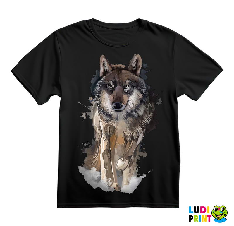 Wolf - Watercolor Painting - Vuk - Životinje - Majica