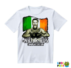 Picture And The Ireland Flag - Conor McGregor - MMA - Majica