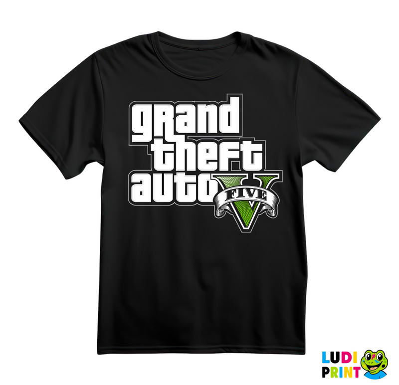 Logo - GTA 5 - Majica