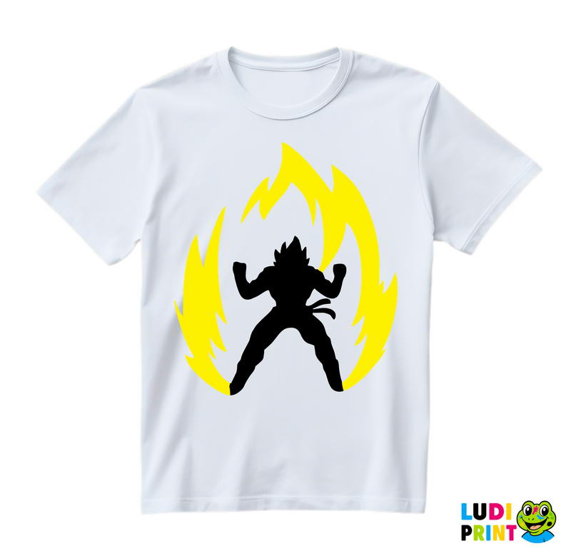 Fire - Goku - Dragon Ball - Majica