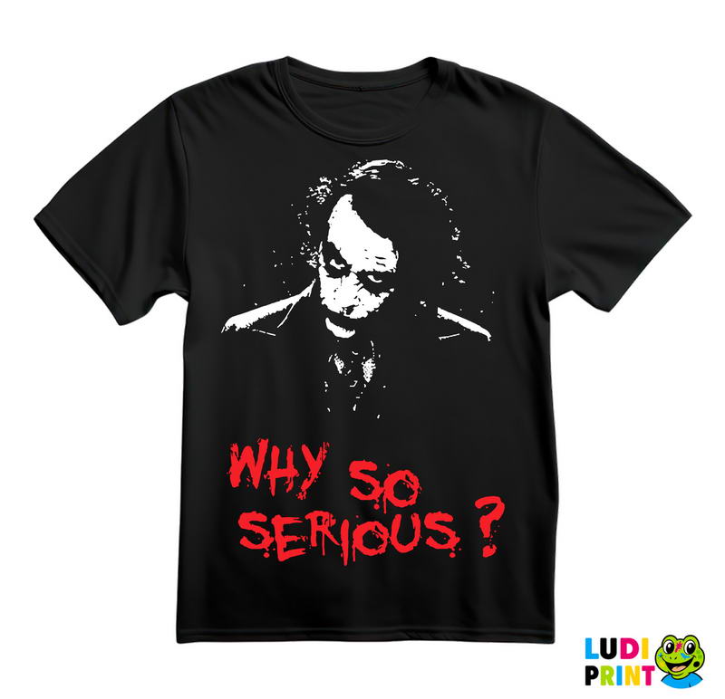 Why So Serious - Dots - Joker - Majica