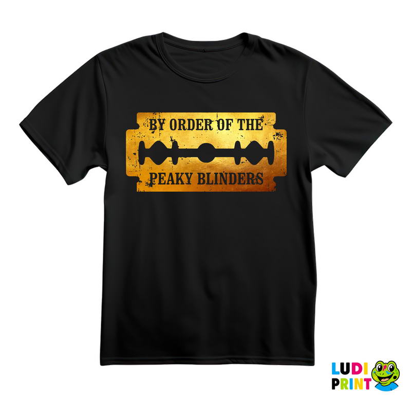 By The Order Of - Gold - Peaky Blinders - Majica
