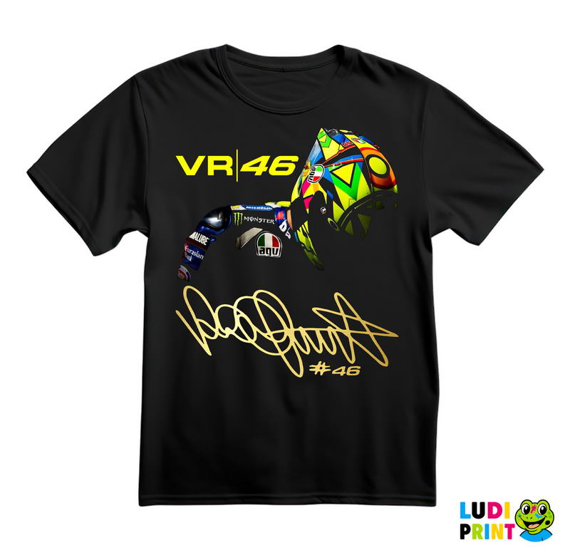 Shadow - Gold - Rossi - 46 - MotoGP - Sport - Majica