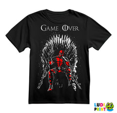 Game Over Throne - Deadpool - Majica