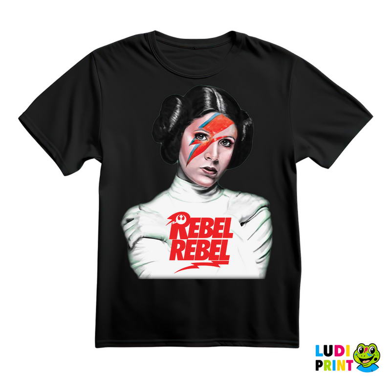 Rebel - Princess Leia - Star Wars - Majica