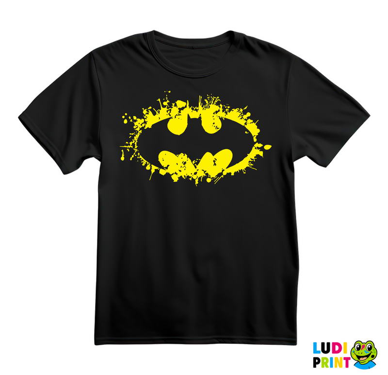 Splashing Logo - Batman - Majica