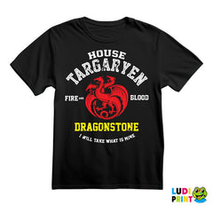 House Targaryen - I Will Take What Is Mine - White, Red And Yellow - Game Of Thrones - GOT - Majica
