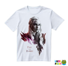 Daenerys Targaryen - Fire And Blood - Game Of Thrones - GOT - Majica