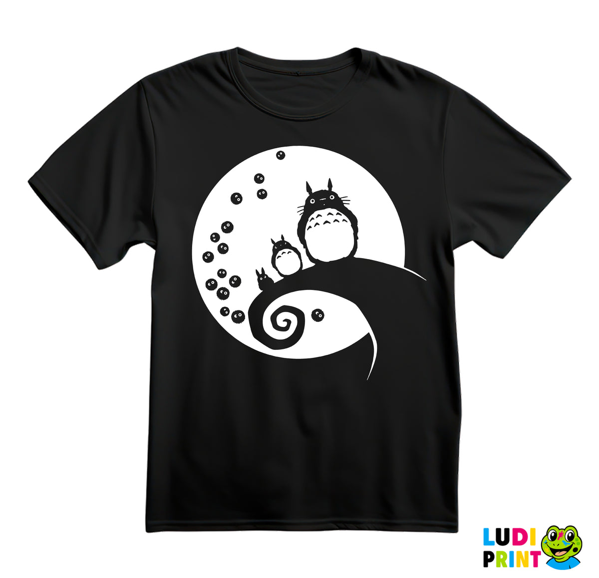 Moj komšija Totoro - Mesec - Crtani filmovi - Majica