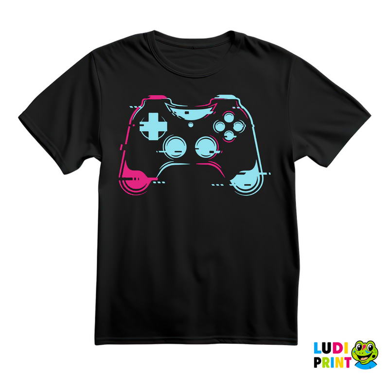 Joystick - Colors - Games - Geek - Majica