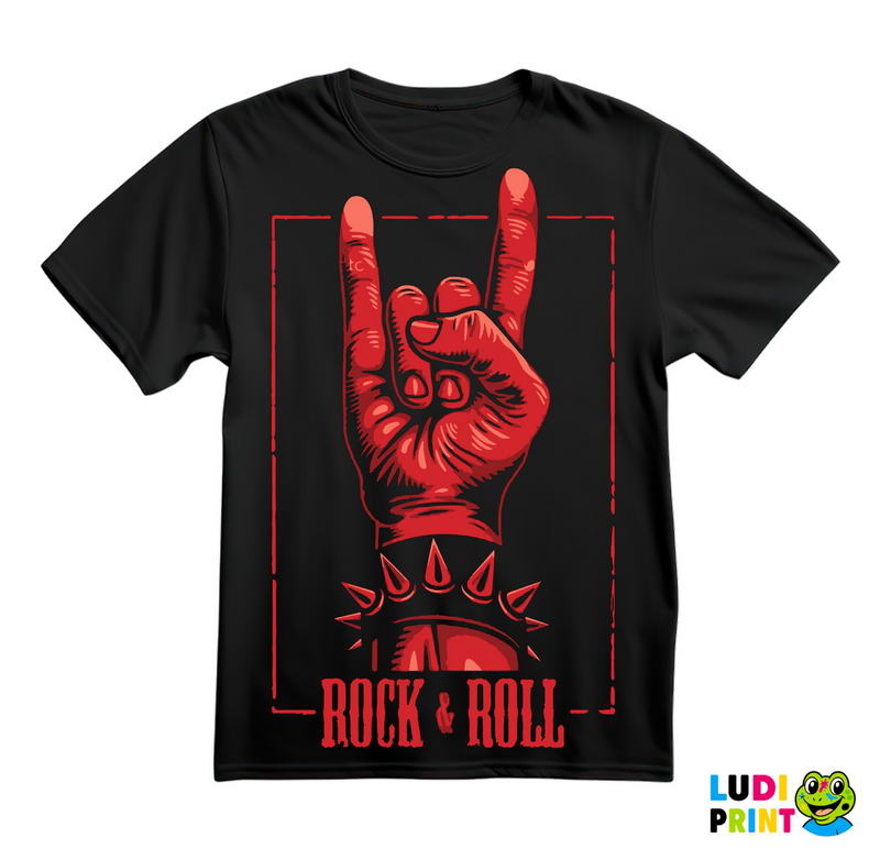 Rock & Roll - Hand - Muzika - Majica
