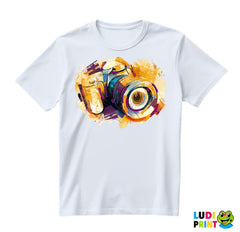 Orange Camera - Shapes - Photography - Majica