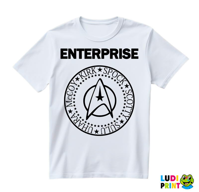 Enterprise - Ramones - Star Trek - Majica