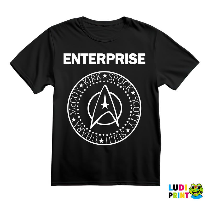 Enterprise - Ramones - Star Trek - Majica