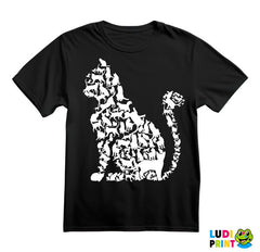 Cats Silhouette - Mačke - Majica