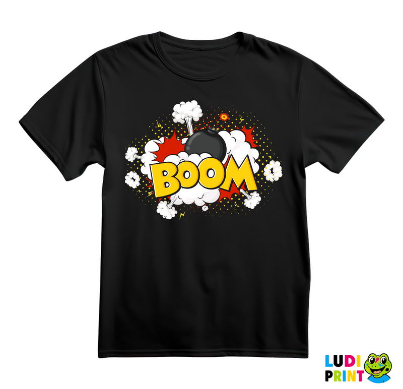 Boom - Lightning - Art - Majica