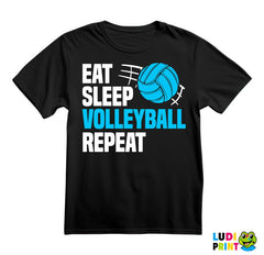 Eat, Sleep, Volleyball, Repeat - Odbojka - Sport - Majica