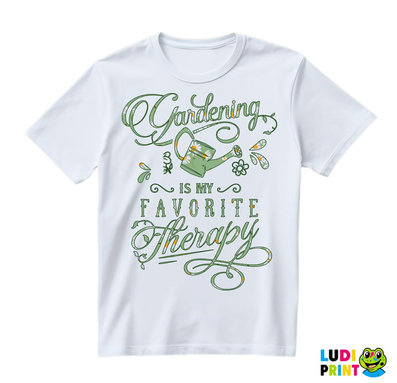Garden Is My Favorite Therapy - Bašta i Cveće - Majica