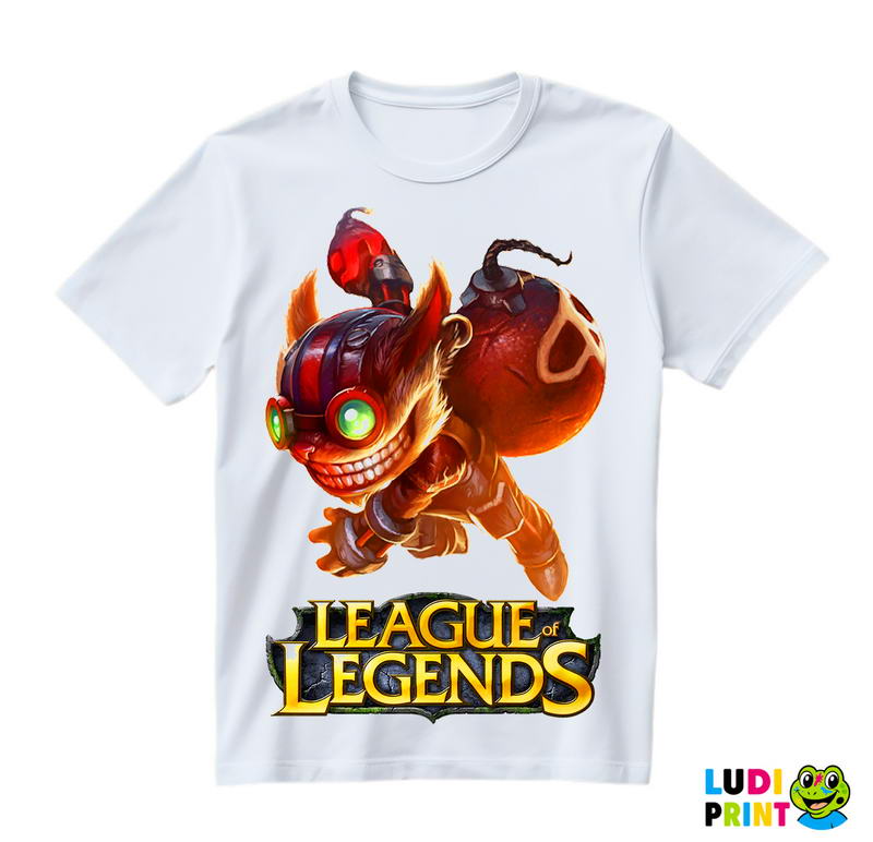 Ziggs - The Hexplosives Expert - Classic Skin - League Of Legends - Majica
