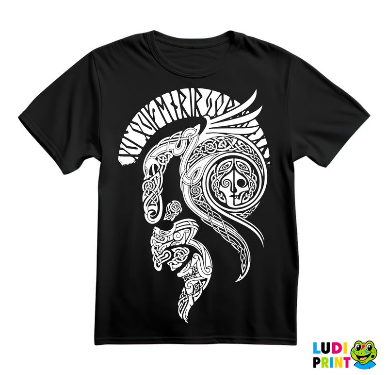 Helmet - Outline - Vikings - Majica