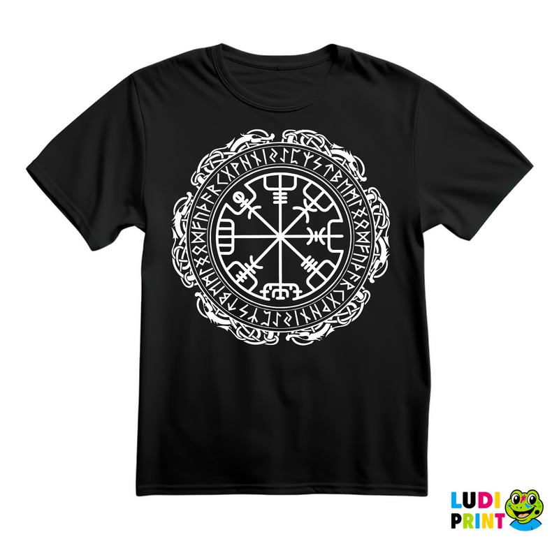 Runes - Circle - Vikings - Majica
