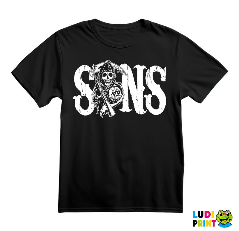 Logo And Reaper - Sons Of Anarchy - SOA - Majica