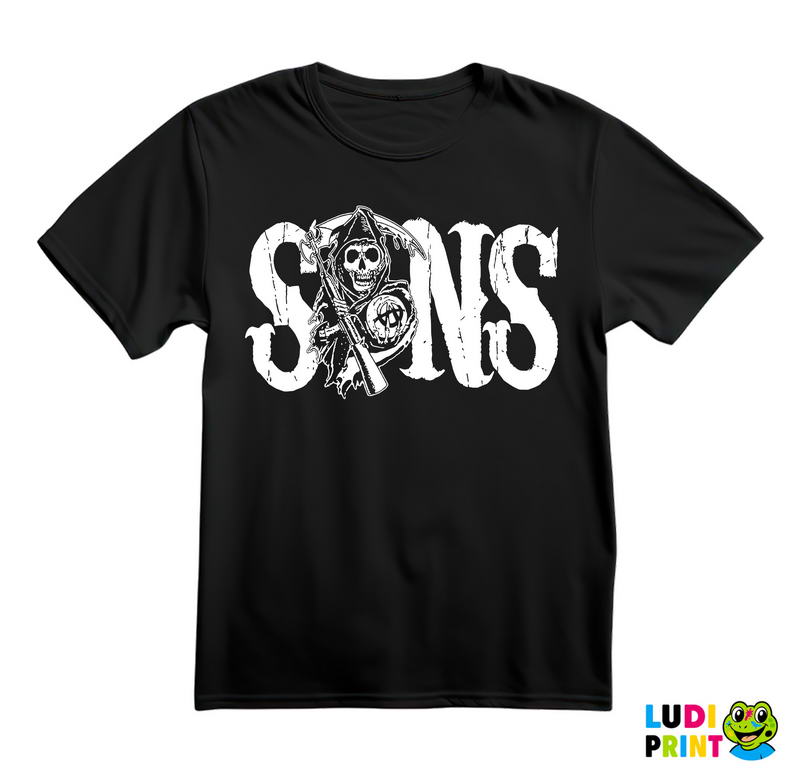 Logo And Reaper - Sons Of Anarchy - SOA - Majica