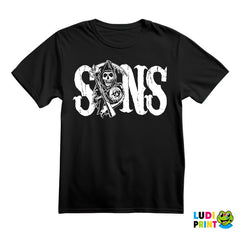 Logo And Reaper - Sons Of Anarchy - SOA - Majica