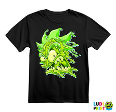 Dripping Rick - Green - Rick And Morty - Majica