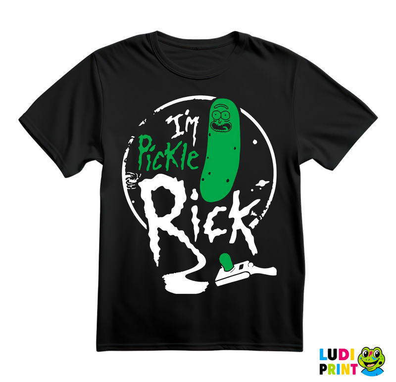 I'm Pickle Rick - Circle - Rick And Morty - Majica