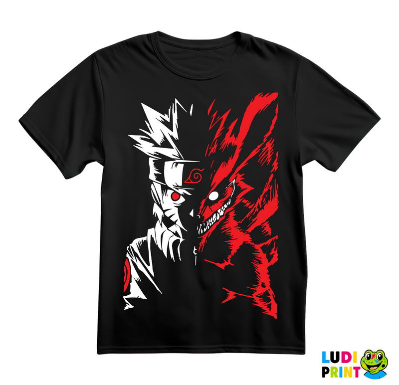 Half 9 Tails - Naruto - Majica