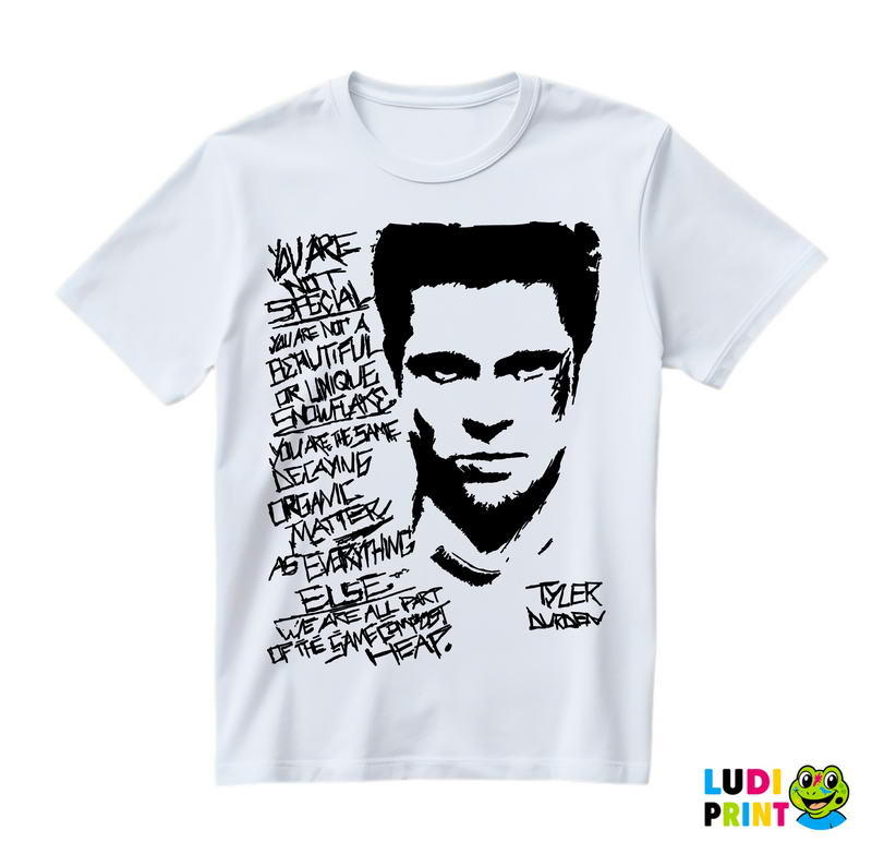 Tyler Durden - Quotes - You Are Not Special - Fight Club - Majica
