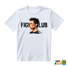 Tyler Durden And Logo - Fight Club - Majica