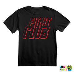 Red Logo - Outline - Fight Club - Majica