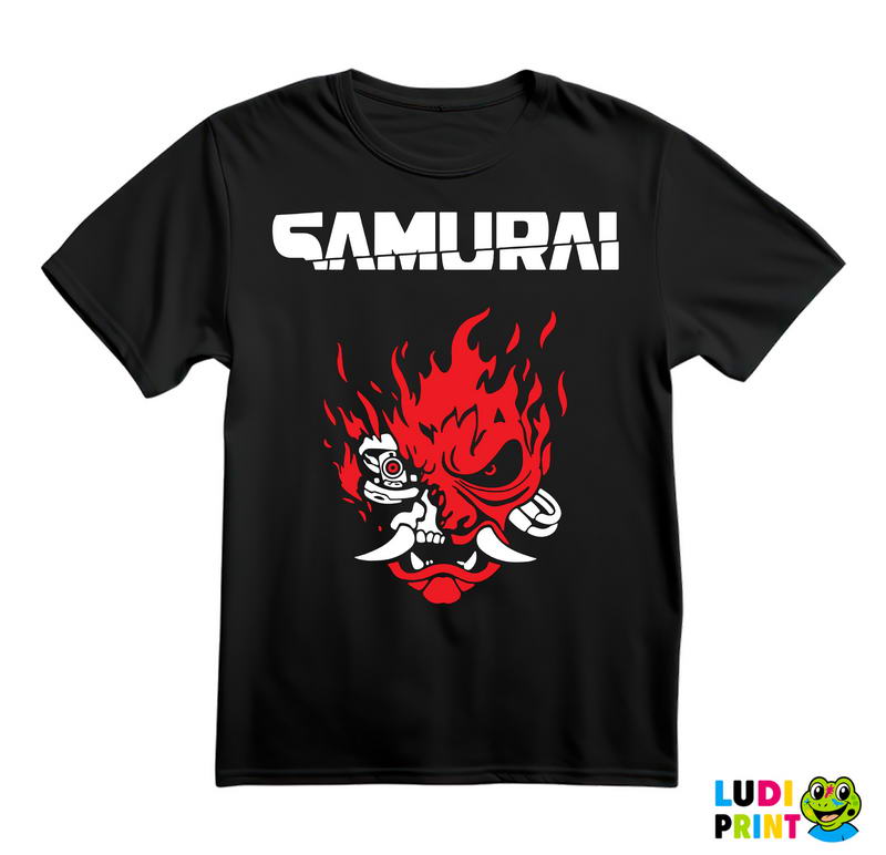 Samurai - Cyberpunk - Majica