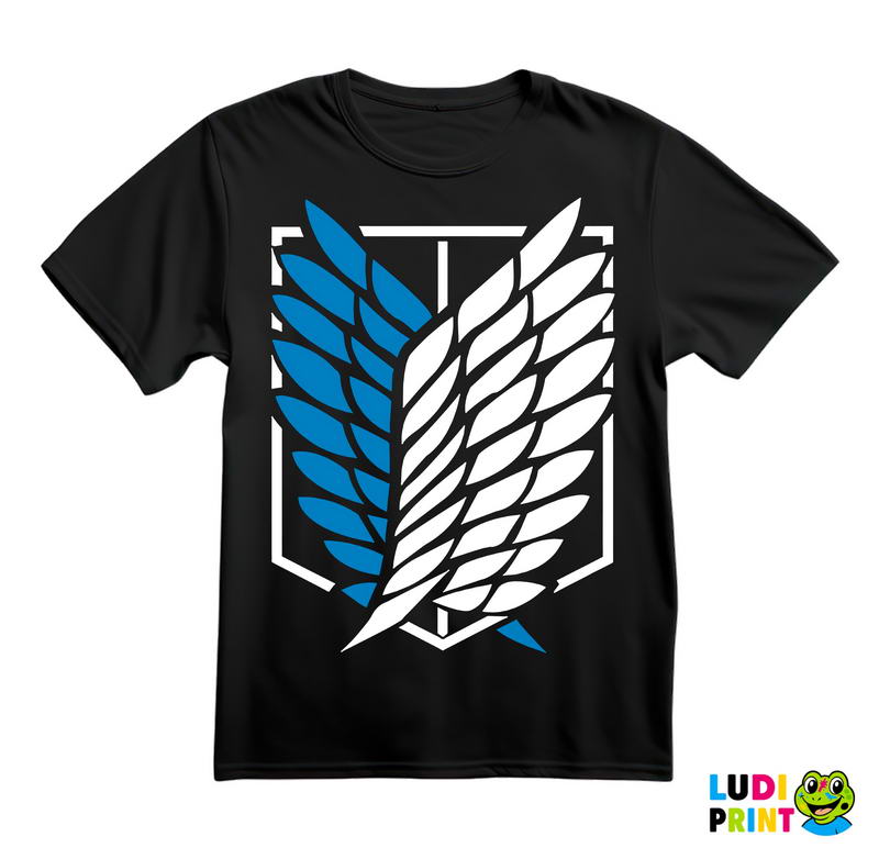 The Survey Corps - Lines - Attack Of Titan - Majica