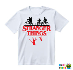 Red Logo - The Upside Down - Stranger Things - Majica