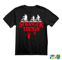 Red Logo - The Upside Down - Stranger Things - Majica