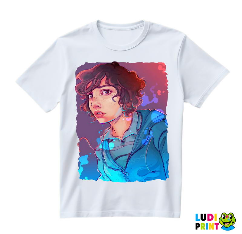 Mike - Drawing - Stranger Things - Majica