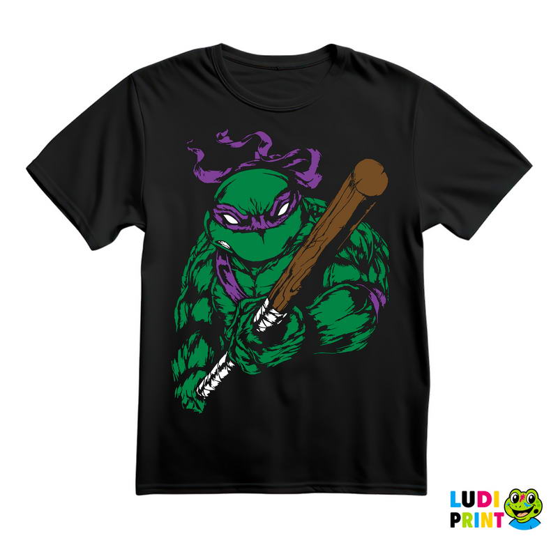 Donatello - Green Drawing - Nindža Kornjače - Majica