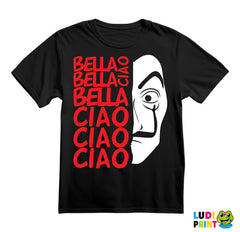 Bella Ciao - Outline - La Casa de Papel - Money Heist - Majica