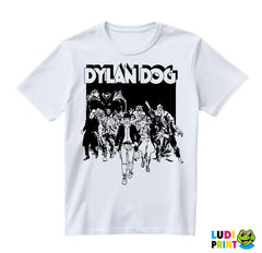 Black Drawing - Dylan Dog - Majica