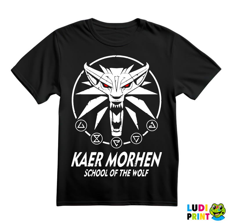 Kaer Morhen - School Of The Wolf - The Witcher - Majica