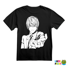 Light With His Hand Out - Death Note - Majica