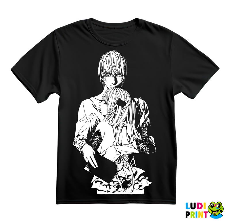 Light Holding Misa - Death Note - Majica