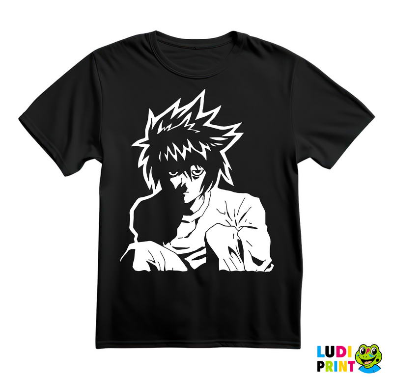 Tired L sitting - Death Note - Majica